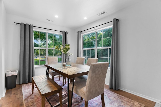 77 Anglers Pointe Unit 4, Branson, MO 65616 - dining area featuring plenty of natural light, light wood finished floors, baseboards, and recessed lighting