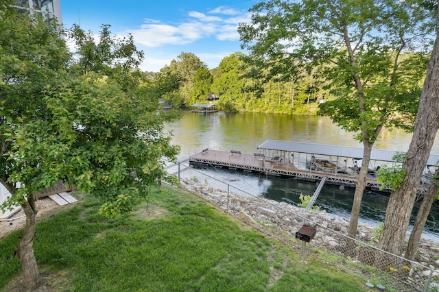 77 Anglers Pointe Unit 4, Branson, MO 65616 - dock featuring a water view