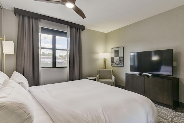 2312 Branson Landing Blvd Unit A, Branson, MO 65616 - bedroom with ceiling fan
