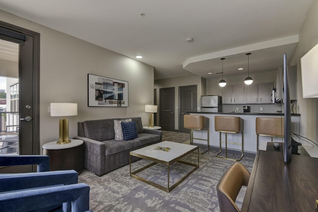 2312 Branson Landing Blvd Unit A, Branson, MO 65616 - living area with recessed lighting