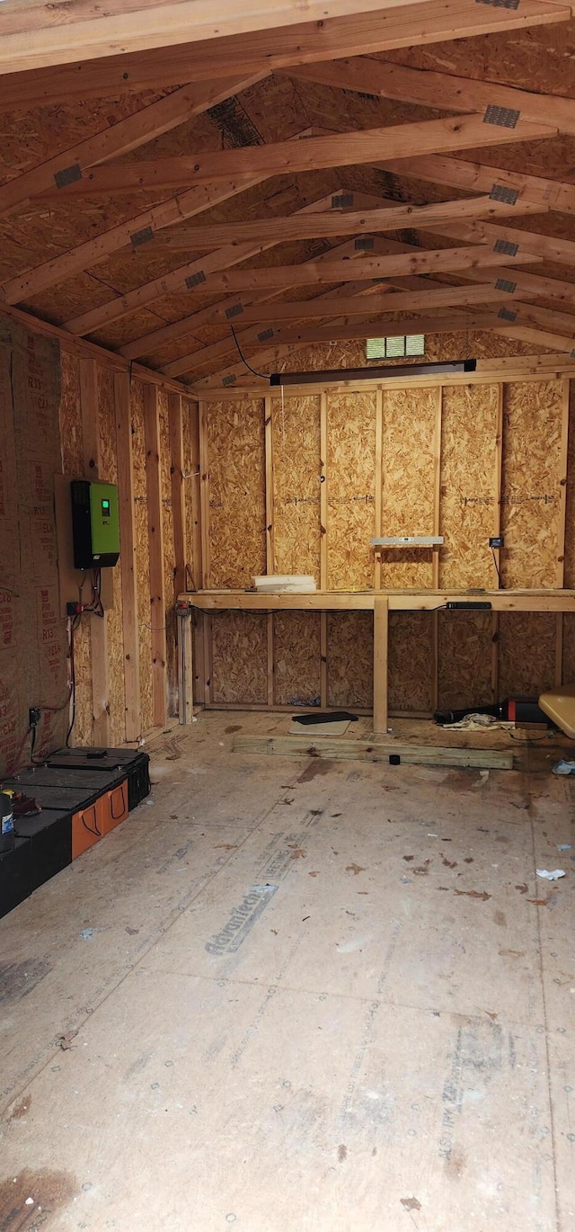 19879 Farm Rd Unit 1043, Exeter, MO 65647 - miscellaneous room featuring vaulted ceiling