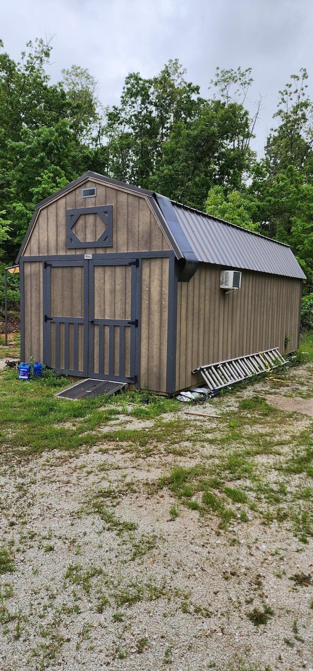 19879 Farm Rd Unit 1043, Exeter, MO 65647 - view of shed with view of wooded area