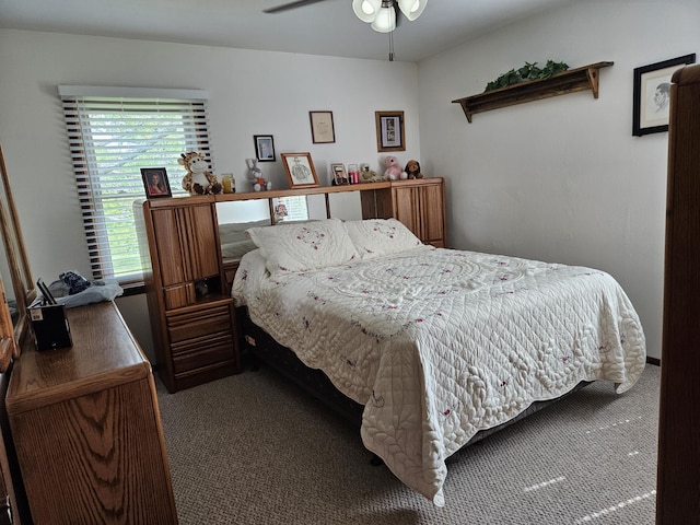 1100 County Road 8270, West Plains, MO 65775 - bedroom with carpet floors and a ceiling fan