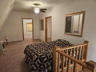 1100 County Road 8270, West Plains, MO 65775 - bedroom with carpet and vaulted ceiling