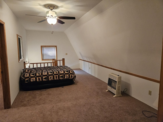 1100 County Road 8270, West Plains, MO 65775 - bedroom featuring heating unit, carpet flooring, and ceiling fan