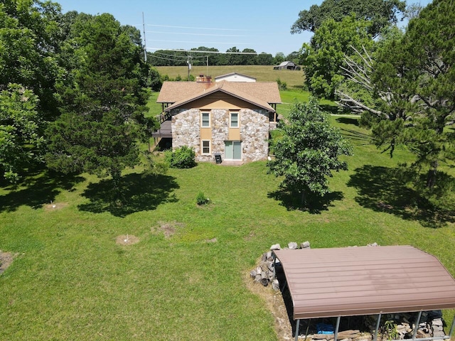 1100 County Road 8270, West Plains, MO 65775 - aerial view of property and surrounding area