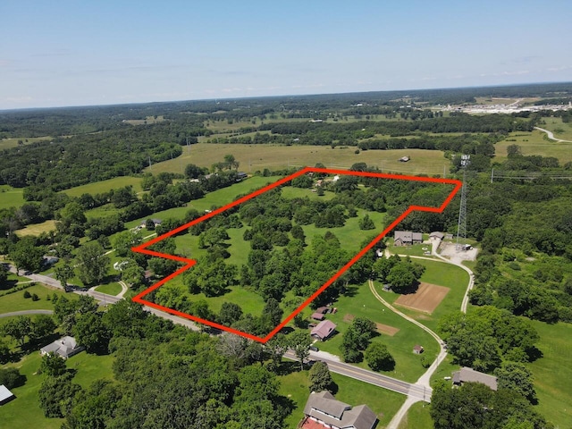 1100 County Road 8270, West Plains, MO 65775 - aerial overview of property's location featuring property parcel outlined