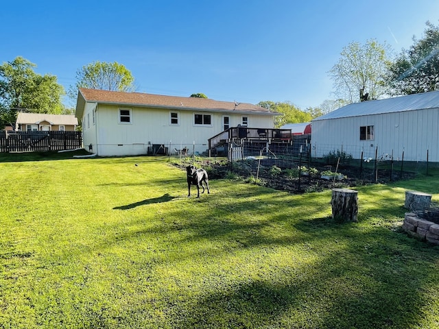 view of back of property