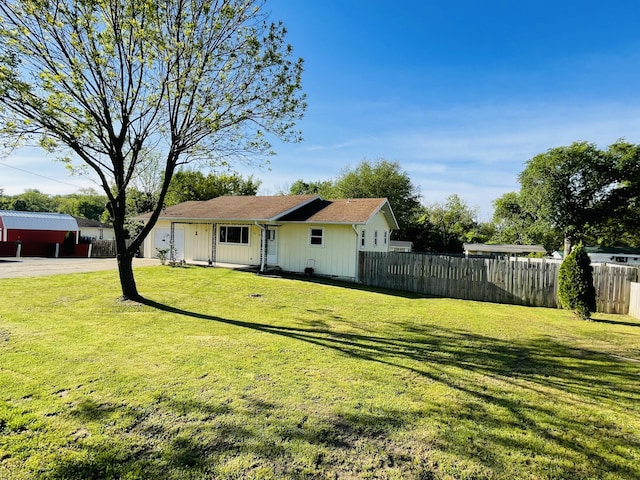 view of front of property with board and batten siding