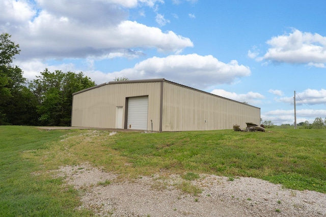 5376 S 140th Rd, Morrisville, MO 65710 - view of pole building featuring a yard