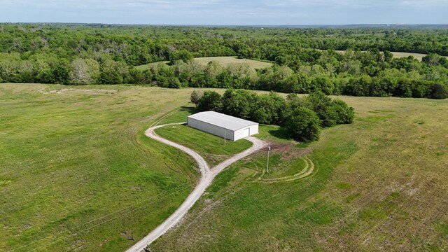 5376 S 140th Rd, Morrisville, MO 65710 - overview of rural landscape with a forest