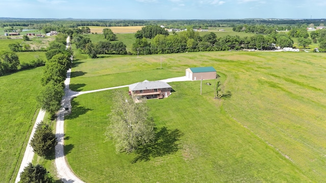 5376 S 140th Rd, Morrisville, MO 65710 - overview of rural landscape with agricultural land