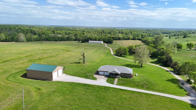 5376 S 140th Rd, Morrisville, MO 65710 - overview of rural landscape featuring a forest