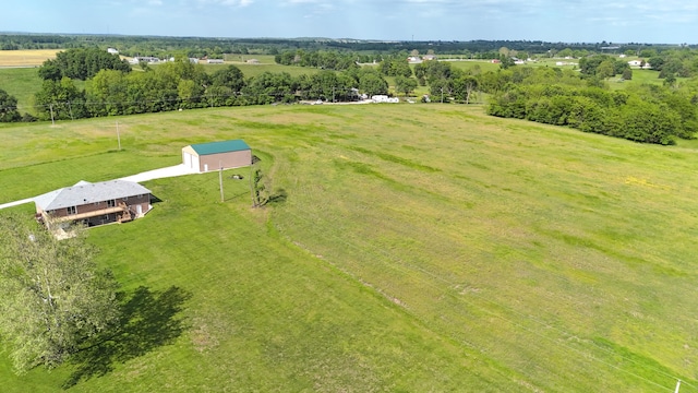 5376 S 140th Rd, Morrisville, MO 65710 - aerial view of sparsely populated area with agricultural land