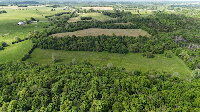 5376 S 140th Rd, Morrisville, MO 65710 - aerial view of property and surrounding area with a heavily wooded area