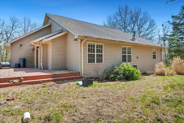 580 Cedar Hill Ln, Marshfield, MO 65706 - view of property exterior with a deck