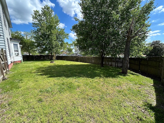 view of yard