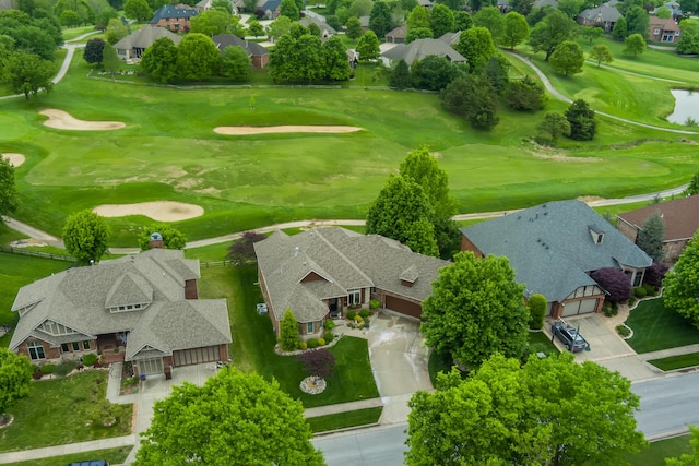 5998 S Parkhaven Ln, Springfield, MO 65810 - aerial view of residential area with a golf course