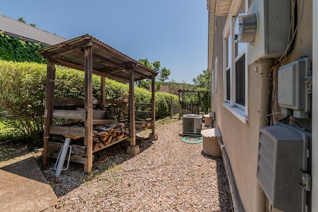 237 Jefferson St, Forsyth, MO 65653 - view of yard with central AC