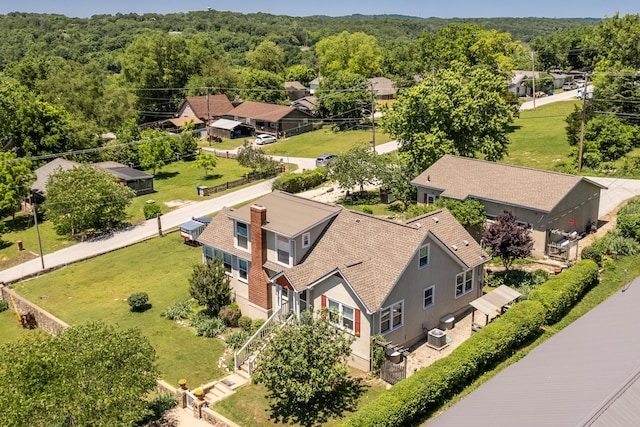237 Jefferson St, Forsyth, MO 65653 - drone / aerial view of a forest