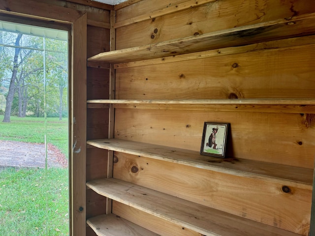 view of storage