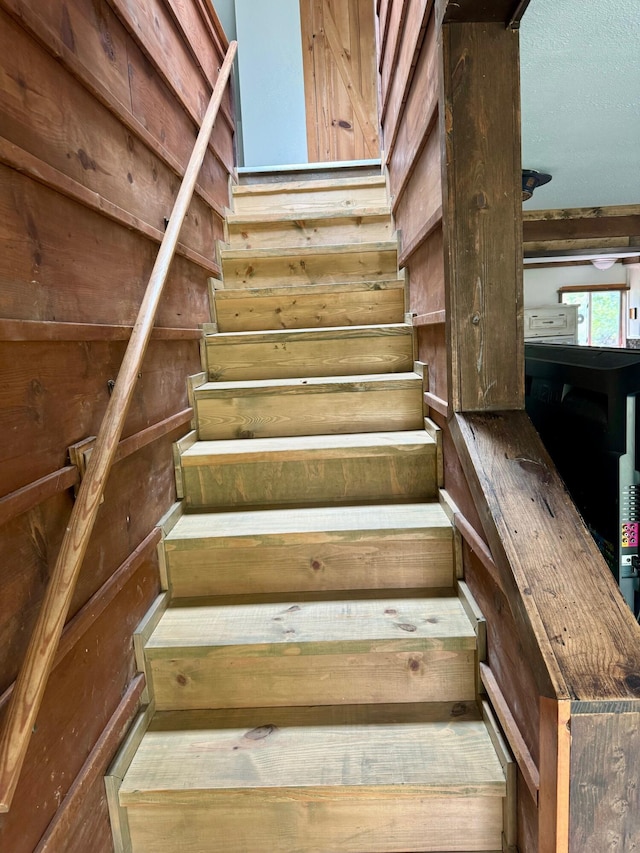 view of stairs