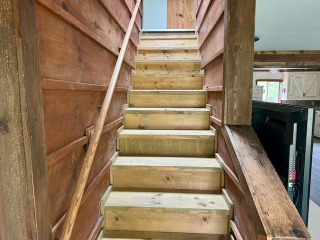 view of stairs