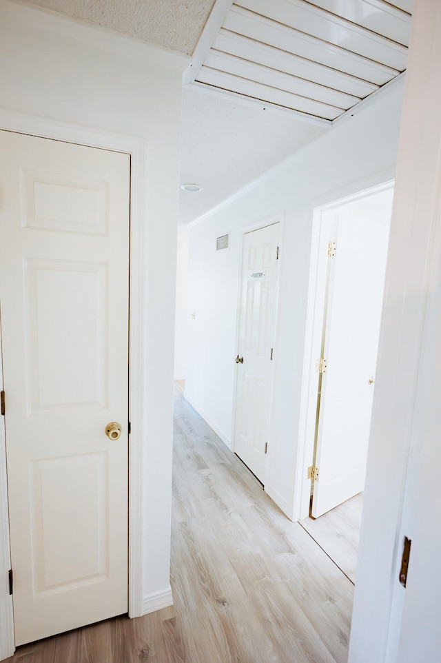 21246 County Road 295, Hermitage, MO 65668 - corridor with light wood finished floors