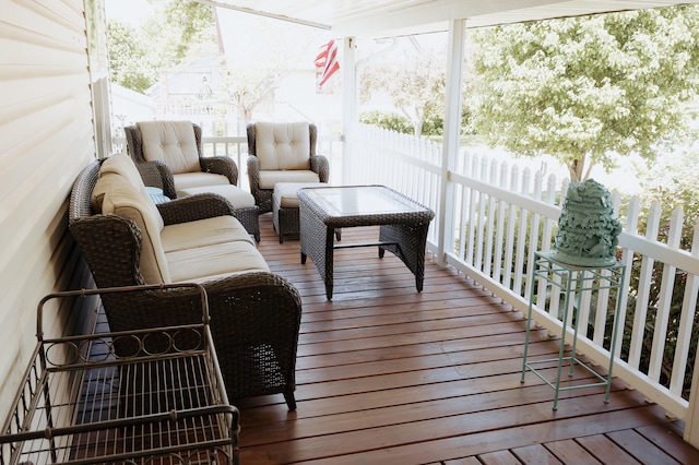 21246 County Road 295, Hermitage, MO 65668 - view of deck