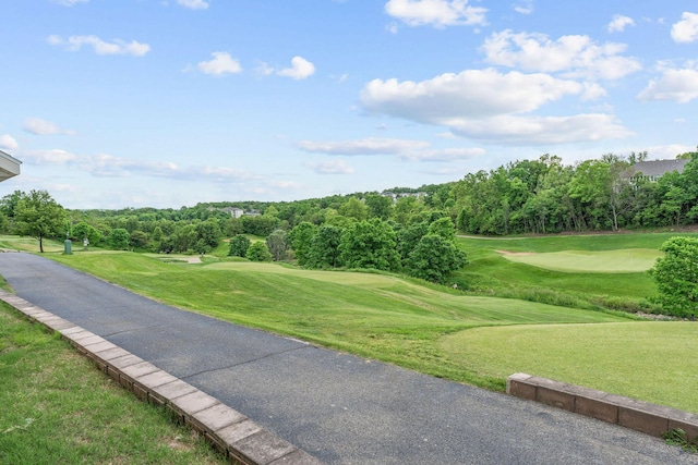 351 S Wildwood Dr Unit 3-2, Branson, MO 65616 - view of community with view of golf course and a yard