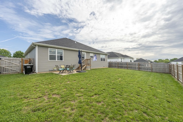 358 W Granada St, Republic, MO 65738 - back of house featuring a patio area and a gate