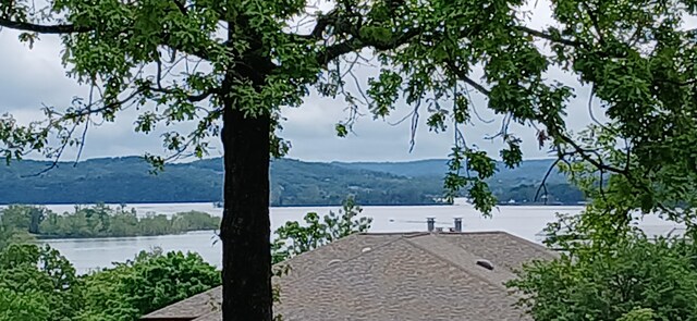 95 Starboard Dr, Kimberling City, MO 65686 - water view featuring a mountain backdrop