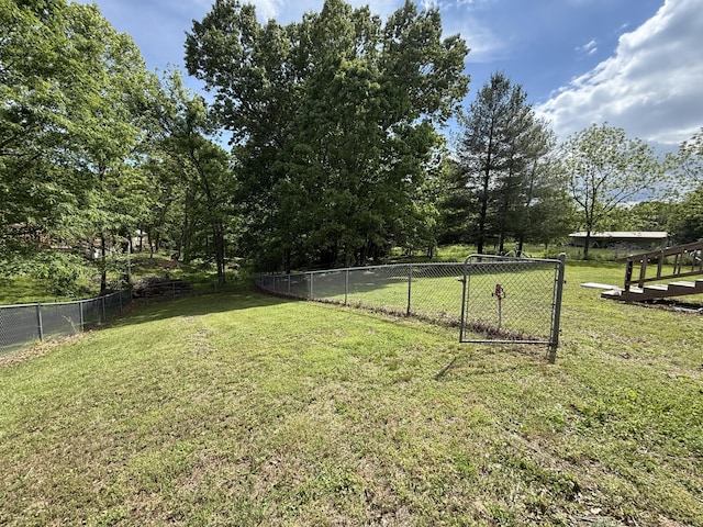 310 Mulling Dr, Highlandville, MO 65669 - view of yard featuring view of wooded area