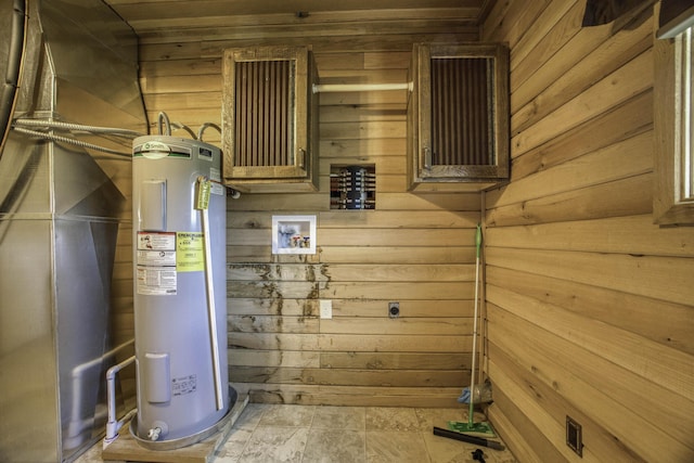 utilities with electric water heater