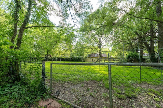 gate with fence