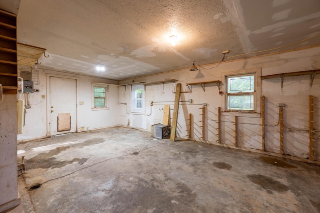 basement with healthy amount of natural light