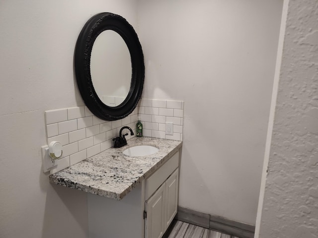 4181 S 105th Rd, Bolivar, MO 65613 - bathroom with backsplash and vanity