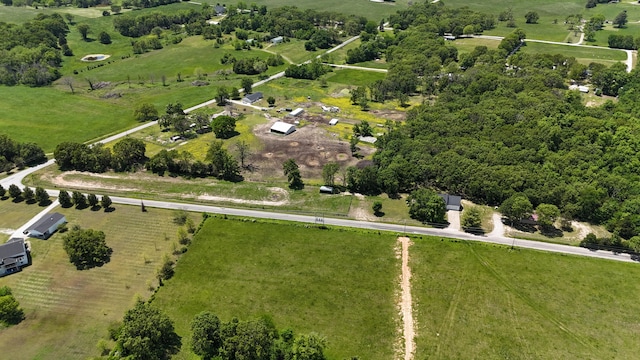 4181 S 105th Rd, Bolivar, MO 65613 - aerial view of property and surrounding area with rural landscape