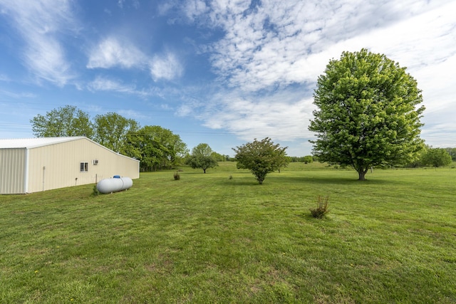 9169 W Farm Road 60, Willard, MO 65781 - view of green lawn featuring an outbuilding and an outdoor structure
