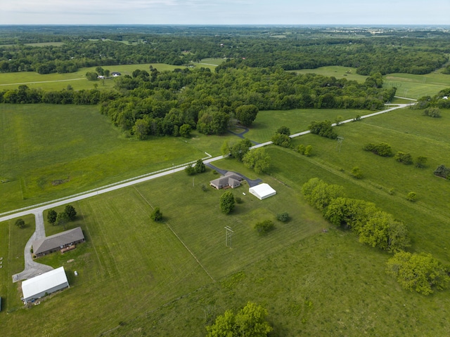 9169 W Farm Road 60, Willard, MO 65781 - aerial view of property's location with rural landscape and a pastoral area
