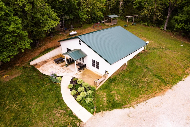 4216 Skyline Rd, Seymour, MO 65746 - aerial view of property and surrounding area