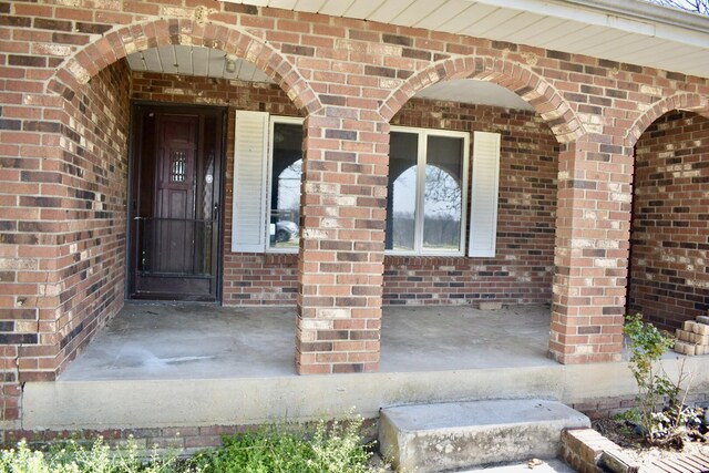 70 Dallion Ford Ln, Buffalo, MO 65622 - view of exterior entry with brick siding