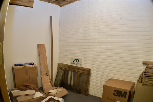 70 Dallion Ford Ln, Buffalo, MO 65622 - miscellaneous room with brick wall