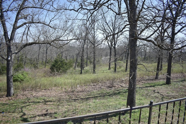 70 Dallion Ford Ln, Buffalo, MO 65622 - view of yard featuring fence and a forest view
