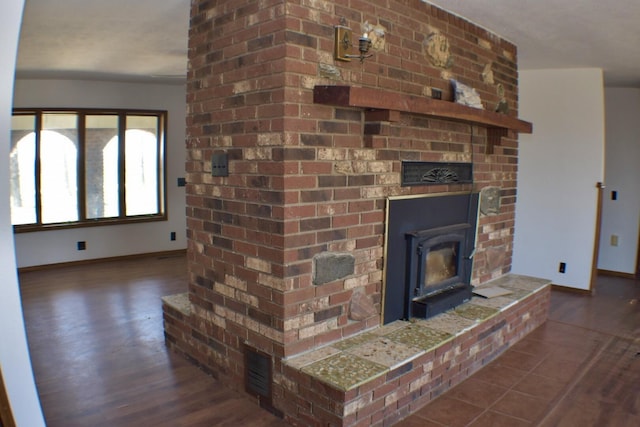70 Dallion Ford Ln, Buffalo, MO 65622 - detailed view of wood finished floors and baseboards