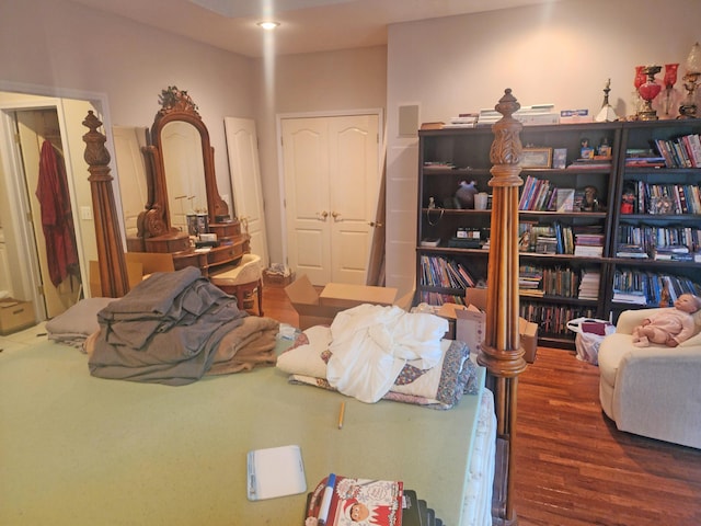 2016 Timberlake Rd, Branson, MO 65616 - bedroom with wood finished floors