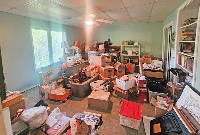2016 Timberlake Rd, Branson, MO 65616 - storage area featuring ceiling fan