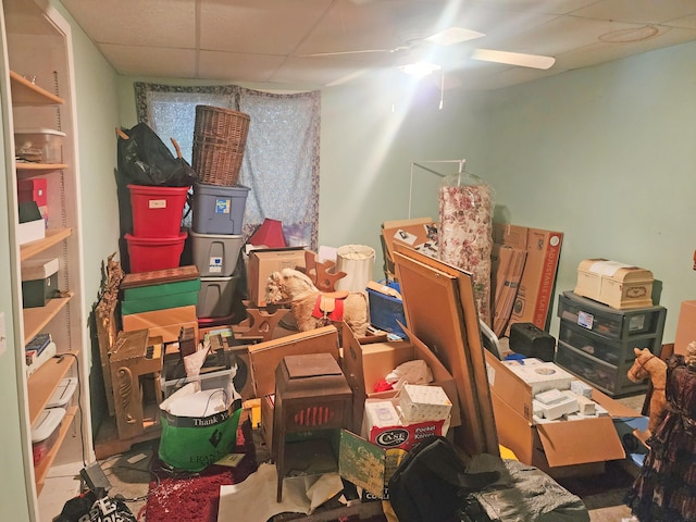 2016 Timberlake Rd, Branson, MO 65616 - storage room featuring ceiling fan