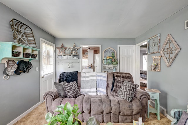 817 Kentland Dr, Neosho, MO 64850 - living room with carpet flooring and baseboards