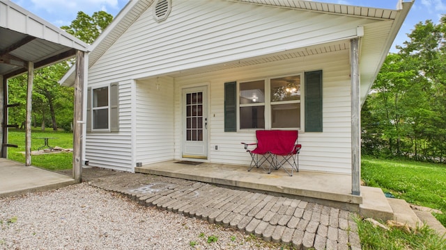 view of back of house